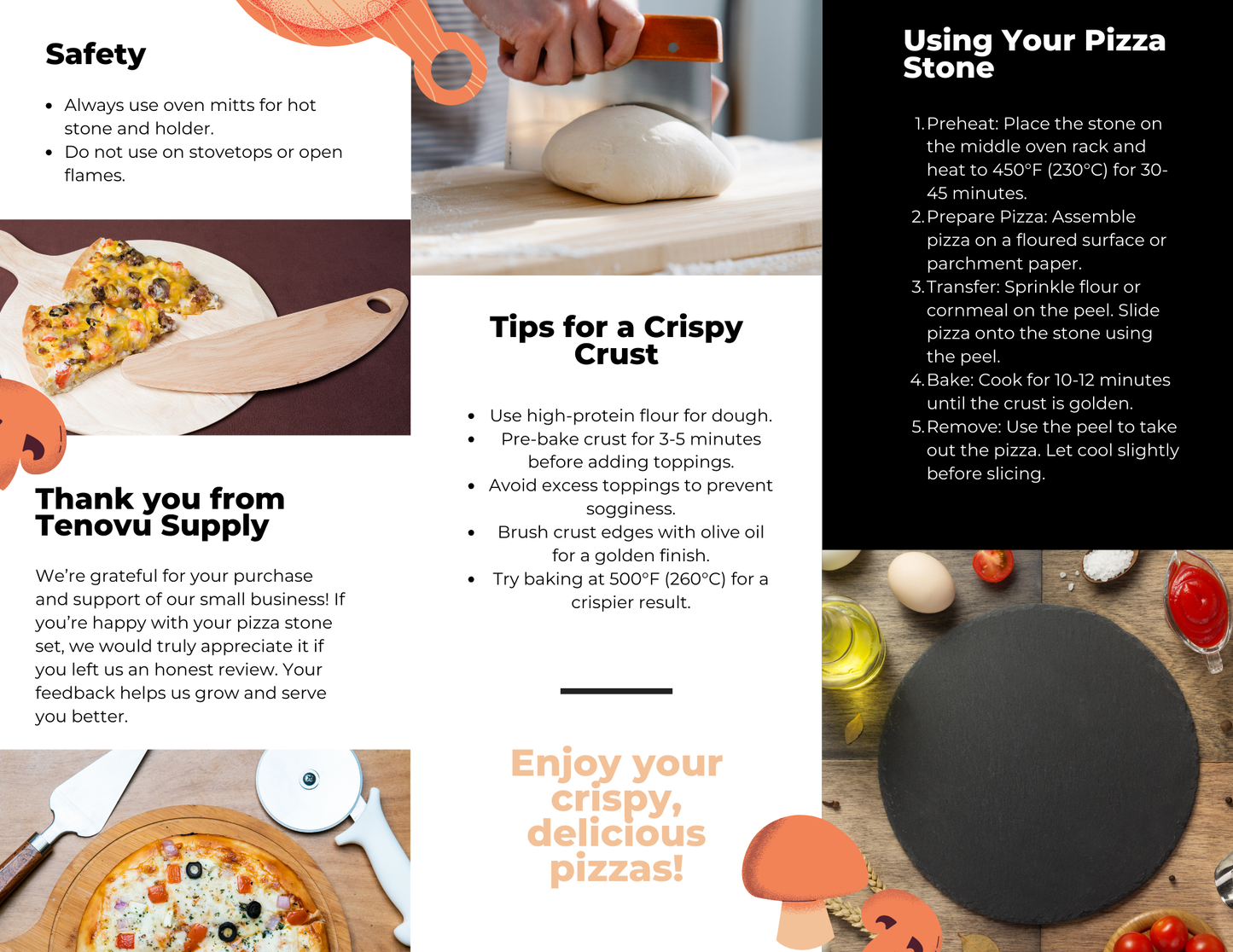 Pizza Stone Set – Tenovu Supply
