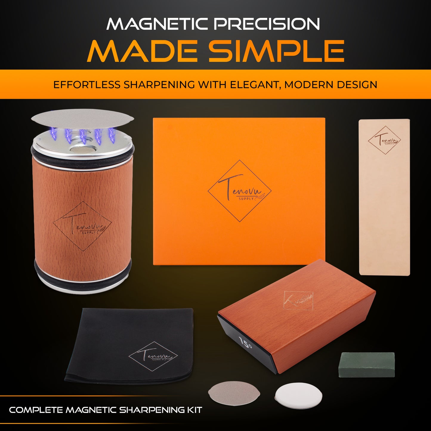 Rolling Knife Sharpener Kit